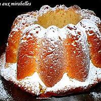 recette Gâteau aux mirabelles