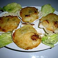 recette Coquilles St Jacques aux champignons de Paris