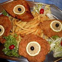 recette Escalope viennoise(wiener schnitzel)