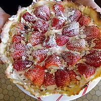 recette tarte cremeuse aux fraises