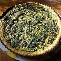 recette Quiche aux épinards et boursin