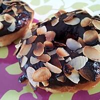 recette Donuts choco-amandes