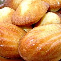 recette les madeleines de Christophe Felder