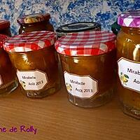 recette Confiture de mirabelles