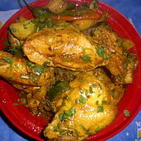 recette Colombo de poulet