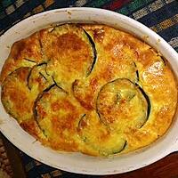 recette Gratin de courgettes