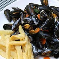 recette Moules marinières