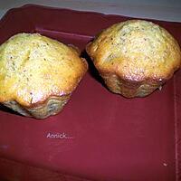 recette minis-cakes aux abricots secs et poudre de noisette.