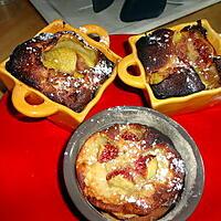 recette PETITS CLAFOUTIS AUX FIGUES  DE TATIE et surprise!!!