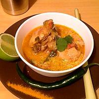 recette Curry poulet coco citronnelle