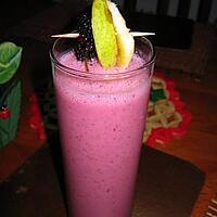 recette Smoothie mures locales-poire-banane