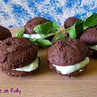 recette Whoopies after eight menthe chocolat