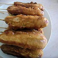 recette LE CORN DOG AMERICAIN