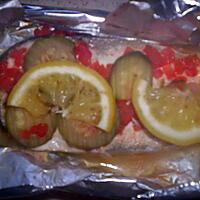 recette Darne de saumon en papillote