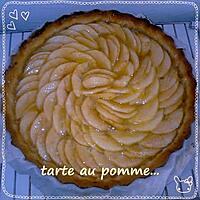 recette tarte au pomme (mon peché mignon)