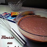 recette Mousse aux 2 chocolats