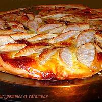 recette tarte aux pommes et carambars