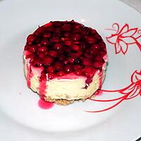 recette Cheescake aux groseilles