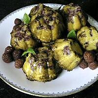 recette Petits extra moelleux à la framboise, parfumés à la fleur d'oranger