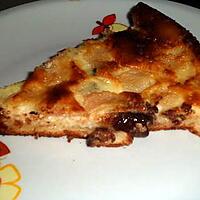 recette Clafoutis choco-poire