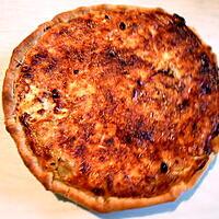 recette Quiche aux lardons, champignons et emmental