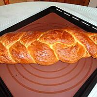 recette BRIOCHE TRESSEE D EVELYNE MELAYERS