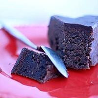 recette Gâteau au chocolat intense et son glaçage