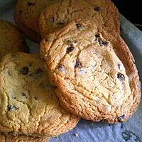 recette COOKIES CHOCOLAT NOIR