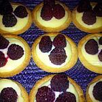 recette Mini tartelettes aux framboises