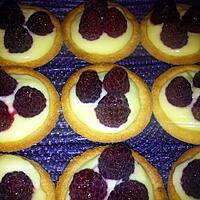 recette Mini tartelettes aux framboises