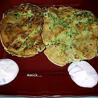 recette pancakes de courgette