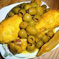 recette Poulet Aux Olives Et Citron Confit