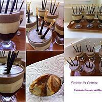 recette TRIO GOURMAND MOUSSE AU CHOCOLAT