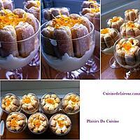 recette TIRAMISU A L'ORANGE