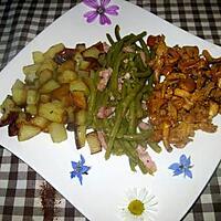 recette Pleurotes aux légumes.