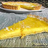 recette Tarte à la ricotta et à l'orange