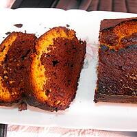 recette CAKE  CHOCOLAT CARAMEL