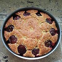 recette Gâteau prunes amandes