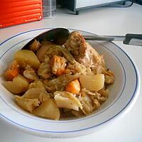 recette Potée choux patate douce