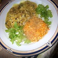 recette flan de carottes a l aneth   et filet de loup  sauce curry de juarez baysse josette