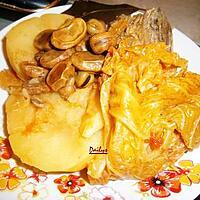 recette Marga Choux Et Fêve (Ragout) à L'Algérienne