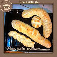 recette mes petits pains maison!