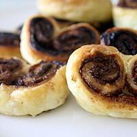 recette Palmier Nutella/Coco