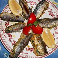 recette Filets de sardines farcis au comté