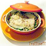 recette Cassolette de pangasius au gingembre