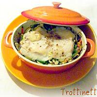 recette Cassolette de pangasius au gingembre