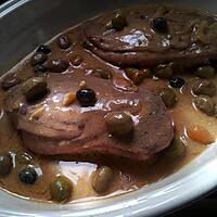 recette Magret de canard aux deux olives