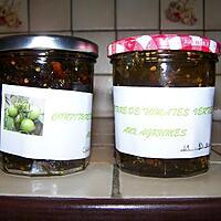 recette Confiture de tomates vertes aux agrumes