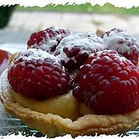 recette Tartelettes framboises & spéculoos