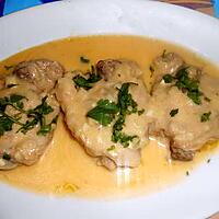 recette FRICASSEA  DI  POLLO  ALLA  TOSCANA